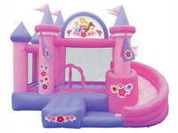 Kids Land Disney Princess Inflatable Bounce House Slide Combo