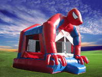 Inflatable Superhero Moonwalk