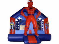 Inflatable spiderman bouncer