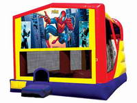 4 In 1 Inflatable Modular Combo with Spider Panel