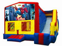 Commercial Grade Inflatable Spiderman Casltes For Party Rental