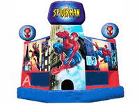 5 In 1 Inflatable Spiderman Bouncer Combos