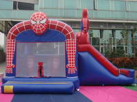 Inflatable Spiderman Castle Combo