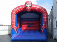 Commercial Spiderman Inflatable Jumper Castle for Sale