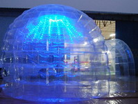 High Quality Double Layers Inflatable Bubble Tent for Sale