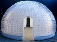 Custom Made Double Layers Inflatable Bubble Room