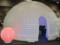 Commercial Double Layers Inflatable Bubble House for Party