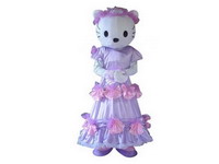 Hello Kitty Cat Adult Disney Cartoon Mascot Costume for Rentals