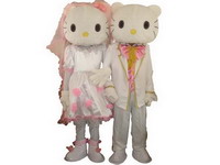 Good Quality Hello Kitty Mascot Costume for Carnival