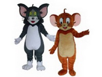 Tom and Jerry Cartoon Character Mascot Costumes