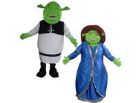 Shrek and Fiona Mascot Costume MC-340