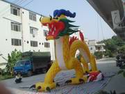 Advertsing Inflatable China Dragon Archway Display