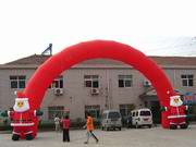 Advertsing Inflatable Christmas Santa Claus Arches