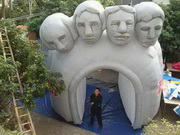 Inflatable Rushmore Sports Tunnel