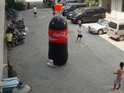 Coca Cola Inflatable Bottle