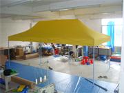 Yellow POP UP Tent 3m by 6m without Side Pannels