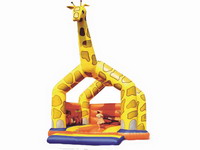 Lovely Giraffe Inflatable Bouncer