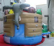 Indoor and Outdoor Inflatable Round Elephant Jumping Castle