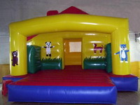 Good Painting Inflatable Bounce House Slide Combo