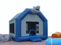 Paradise Park Inflatable Shark Bounce House