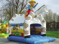 Inflatable Horse Riding Jumping Caslte,Cowboy Horse Rider