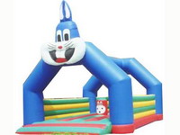 Funny Rabbit Inflatable Jumping Castle BOU-161-10