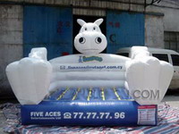 Inflatable Fantastic Five Aces Cow Jumping Bouncer
