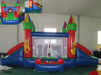 3 In 1 Jungle Fun Inflatable Bounce House Slide Combo