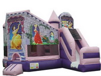 Inflatable Princess Bounce House for Kids Birthday Party