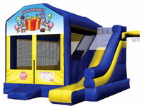 Birthday Gift Inflatable Jumping Castle Slide Combo