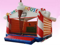 Famliy Use Inflatable Cano Bouncer House for Sale