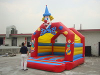 inflatable clown bouncer