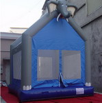 Inflatable Elephant Jumping Castle
