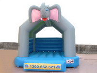 Inflatable Elephant Jumping Castle