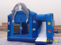 Popular Inflatable Dolphin Jumping Castle for Sale
