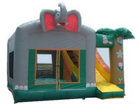 Inflatable Elephant Jumping Castle