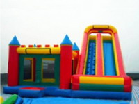 Inflatable Bounce House Slide Combo