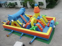 Attractive Inflatable Fun City for Event