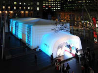 Giant Inflatable Cube Tent for New Shopping Experience