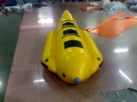 Commercial Grade Economical Single Tube Inflatable Banana Boat for 3 Passengers