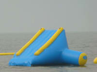 Custom Made 8 Foot Inflatable Water Park Slide for Kids