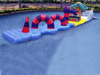 Amazing Themed Loch Ness Monster Inflatable Water Obstacle Course for Kids