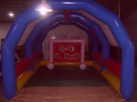 Custom Inflatable Soccer Goal for Adults Water Park