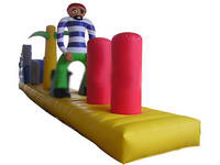 Custom Inflatable Pirate Obstacle Course Water Games for Kids