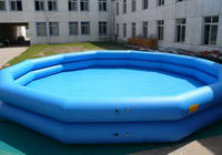 Dual Tubes Inflatable Pool Game for Water Roller Sports