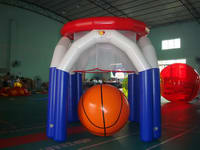 New Arrival Air Tight Inflatable Basketball Games for Kids Playing