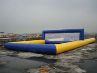 Commercial Grade Inflatable Water Volleyball Playground for wholesale