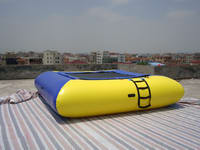 New Design Square Inflatable Water Trampoline for Sale