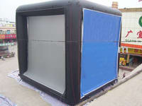 Custom Made Air Cube Inflatable Movie Screen for Advertising