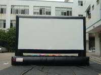 Custom Made Outdoor Inflatable Movie Screen for Event